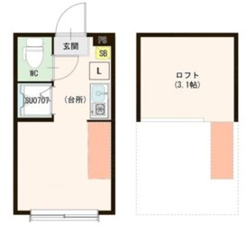 ハーモニーテラス新小岩Ⅲの物件間取画像